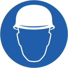 SKMX162 Golvdekal Skyddshjälm Ø410mm