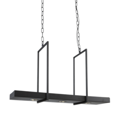 MS105780 Taklampa Tray 3L Sandy Svart