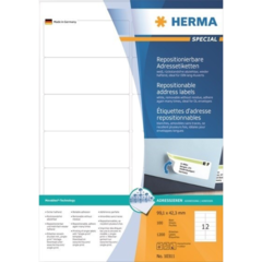 10311 Adressetikett 99,1X42,3 Vit