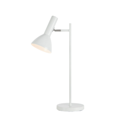 MS108688 Bordslampa Metro 1L Shiny Vit