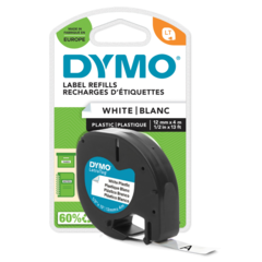 91221 Märkband Dymo Letra Vit Plast