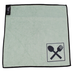 9087301144 Mikrofiberduk Vikur T2 30x30cm Grön Besticksymbol