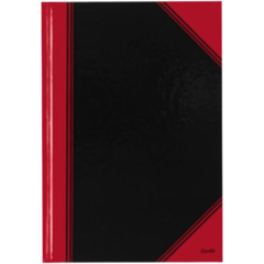 7391587141006 Anteckningsbok Bantex Kina Linjerat Svart A4