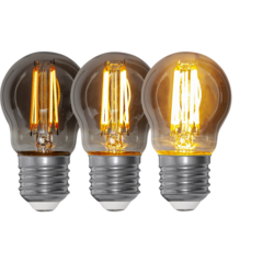 ST35587 LED-Lampa E27 Smoke 3-Steg