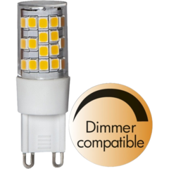ST344093 LED-lampa Star Trading G9 Halo-LED Dimbar 3,8W