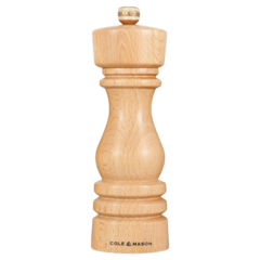 H233006 Cole & Mason London Natural Salt Mill 18cm