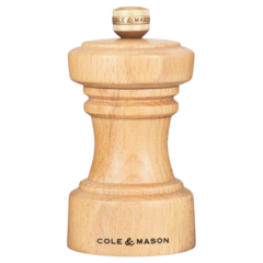 H233052 Hoxton Natural Pepper Mill by Cole & Mason 10.4cm