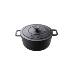 S532672 Gryta Gjutjärn M. Lock Ø 28cm