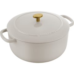 ZW15 Gjutjärnsgryta Ballarini Bellamonte Vit