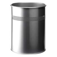 DU07 Durable Papperskorg 15L - Metall (Hålad Plåt)