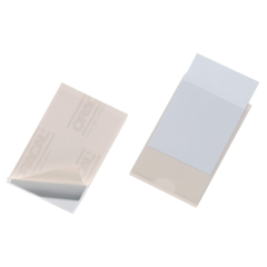 DU837919 Durable Pocketfix® Plastic Sleeves 9x5.7cm Pack of 100