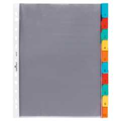 DU663219 Plastficksregister 10 Flikar