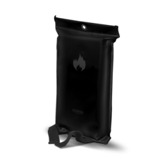 602017 Brandfilt med silikonbeläggning Housegard 120x180cm Svart