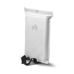 602028 Brandfilt med silikonbeläggning Housegard 120x180cm Vit