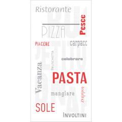 AM88535 Bestickficka Pasta 40x40 cm