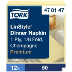 157478147 SERVIETT LINSTYLE 1/8 39X39CM