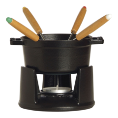 Z1004139 Fondueset 10cm Svart