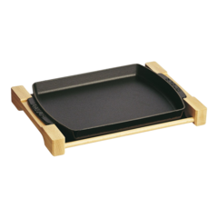 Z1004082 Fat med Trähållare Staub 33x22cm