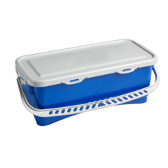 VIK022 Mopplåda med lock Plast Vikur Blå
