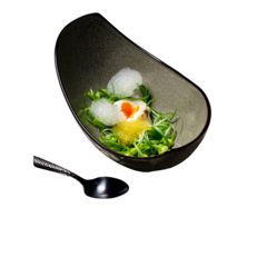 D7403310000 Skål Oval Ston Grey 94,5cl