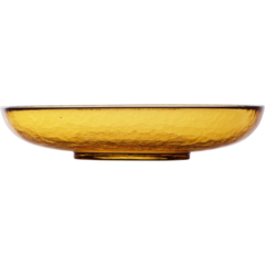 UT37 Tallrik Djup Amber NIVO Glass