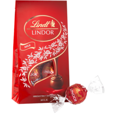 PVB266859800 Chokladpraliner Lindor Mjölkchoklad 137g