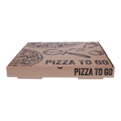 4242N Pizzakartong Pizza To Go 42x42x42mm Norsk modell