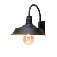 GK7354750 Vägglampa Trapani E27 Svart