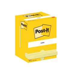 7100290168 Post-it® Gul 76x102mm