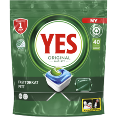 240260 Maskindiskmedel Yes Original Allt i ett 40st