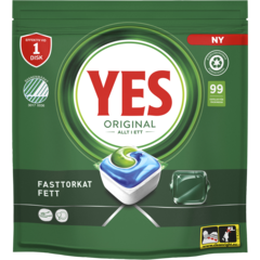 240277 Maskindiskmedel Yes Original Allt i ett 99st