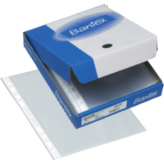 100080919 Plastficka A5 Präglad Bantex