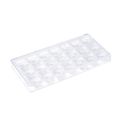 BL224394 Pyramid Chocolate Mould by Blomsterberg 27.5x13.5x2.4cm