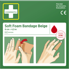 51011020 Plåster Soft Foam 6cm x 4,5m