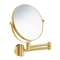 SMEFV445S LED Wall Makeup Mirror Brass x7