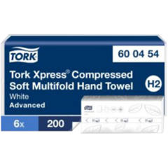 157600454 Pappershandduk Tork Xpress Komprimerad M-Vikt 2-lag H2