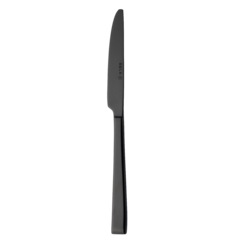 12DURZ112 Table knife Sola Durban Mirror Black 240mm