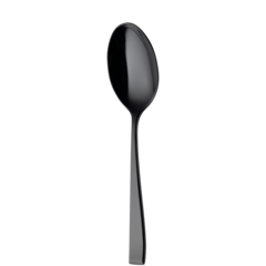 12DURZ205 Serving spoon Sola Durban Mirror Black 235mm