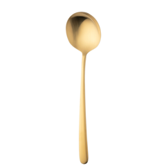 12IBIMG013 Soppsked Ibiza Satin Guld