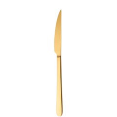 12IBIMG115 Grill knife Sola Ibiza Satin Gold 233mm