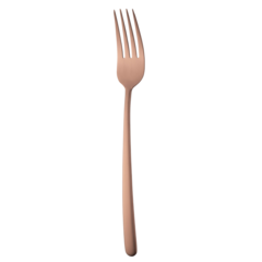 12IBIMK206 Serving fork Sola Ibiza Satin Copper 237mm