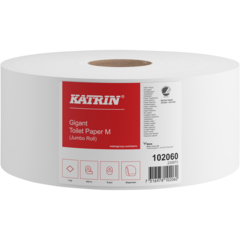 154102063 Toalettpapper Katrin Basic 1-lag Gigant M
