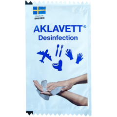 64416ST Handdesinfektion våtservetter Akvalett 800-pack