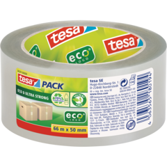 4058297 Packtejp PET Tesa Ultra Strong Transparent 50mm x 66m