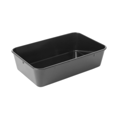 HE195 Köttbricka Hendi Hög Melamin Svart