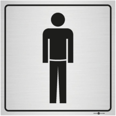 6720023 Men.s Toilet Sign 140x140mm