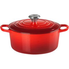 211772406024 Gjutjärngryta Rund Le Creuset 24cm 4,2L Cerise