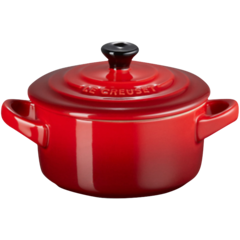 910050000610 Minigryta Le Creuset Stengods 10cm 0,25L Cerise