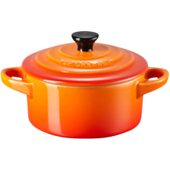 910050000910 Minigryta Le Creuset Stengods 10cm 0,25L Orange