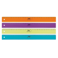 11300150 Linjal 30 cm sorterade färger